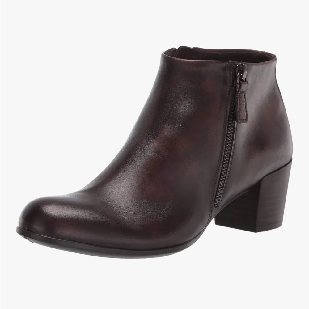 ECCO Shape 35 Zip Ankle Boots NWOB Size 42 (Women’s 11)